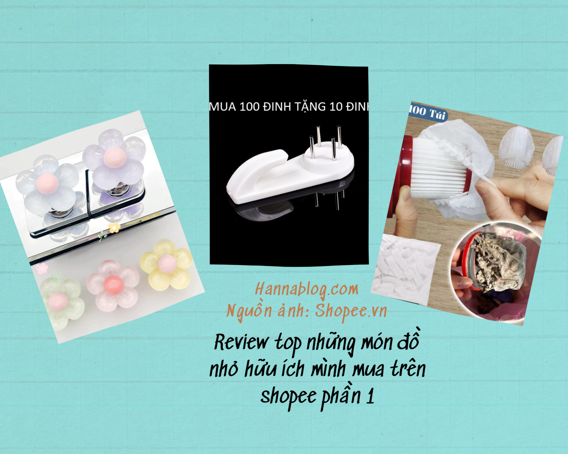 Review top những món đồ nhỏ hữu ích mình mua trên shopee phần 1