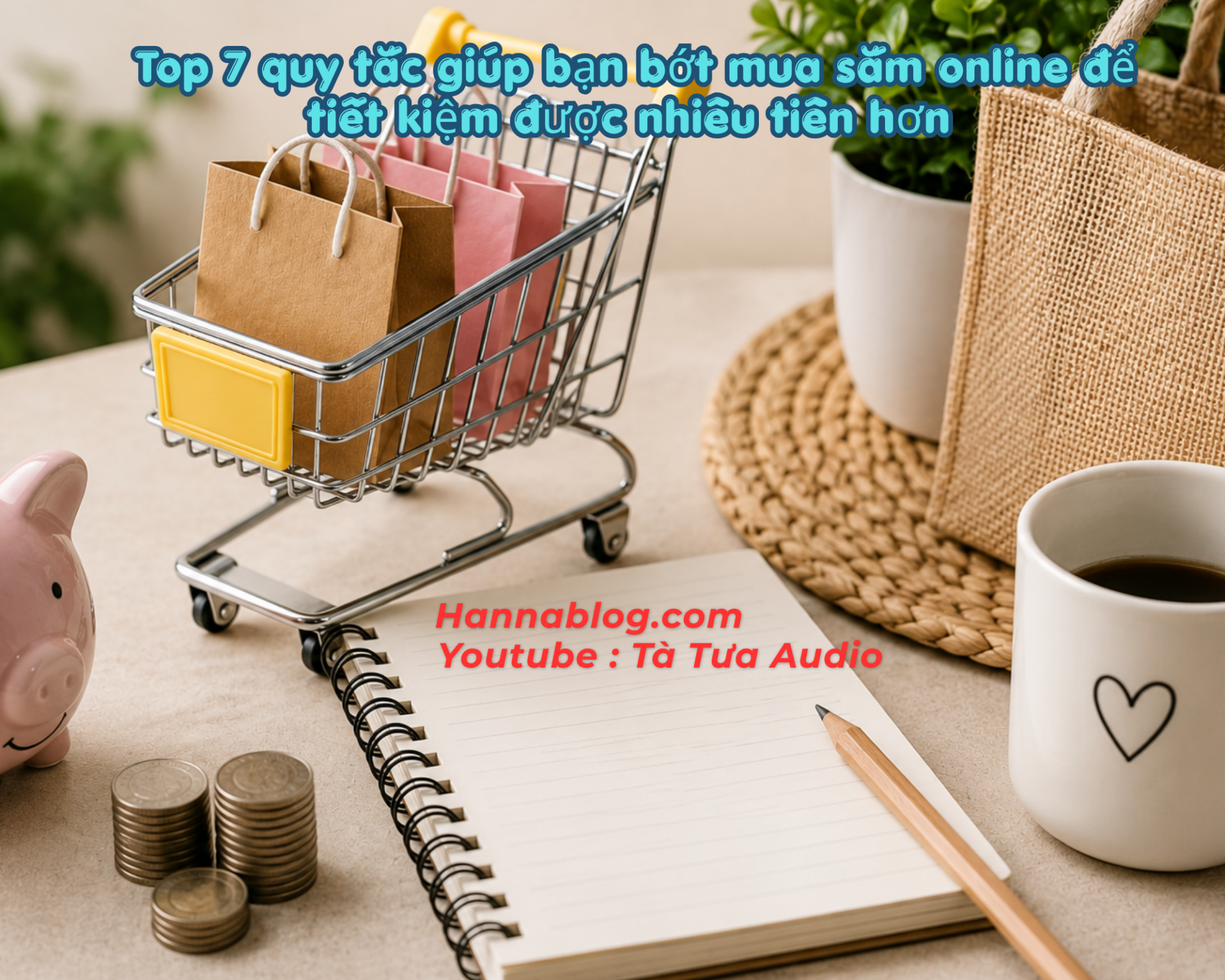 Top 7 quy tắc giúp bạn bớt mua sắm online để tiết kiệm được nhiều tiền hơn hannablog.com